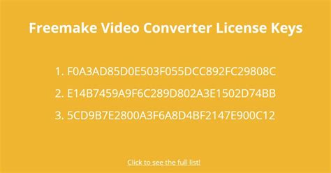 freemake super speed pack key|25+ Freemake Video Converter Keys .